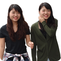 岡田奈津実さん・岡田結加里さん